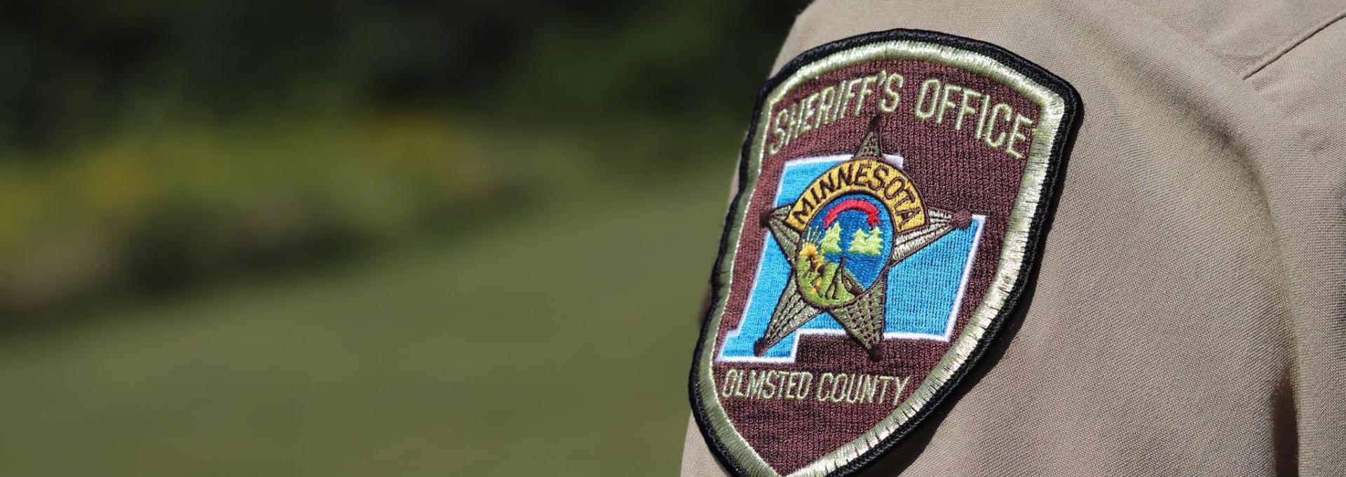Sheriff's Office uniform patch on sleeve