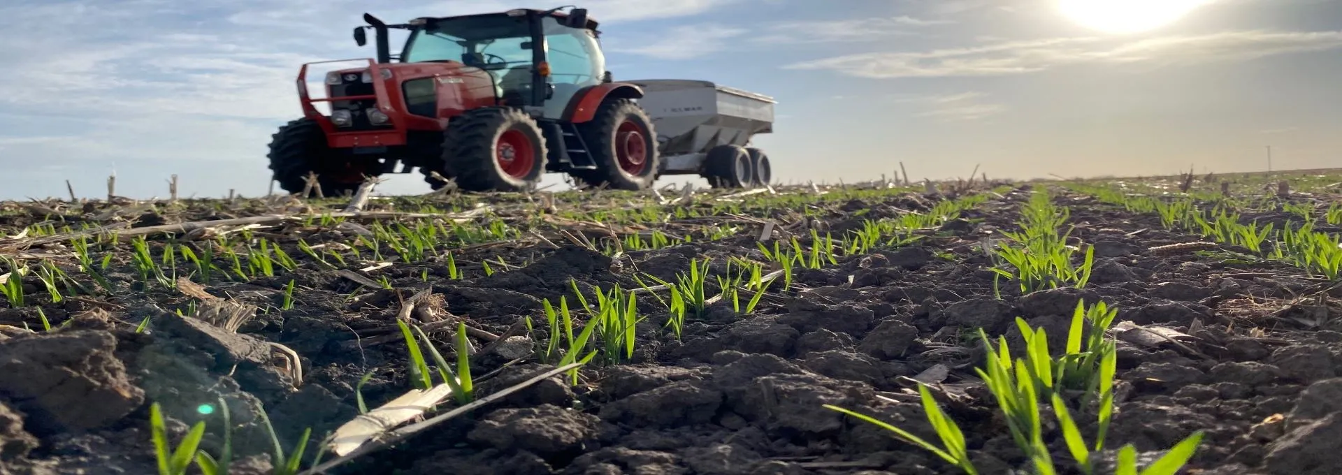 Tractor and crop for SWCD Banner Image