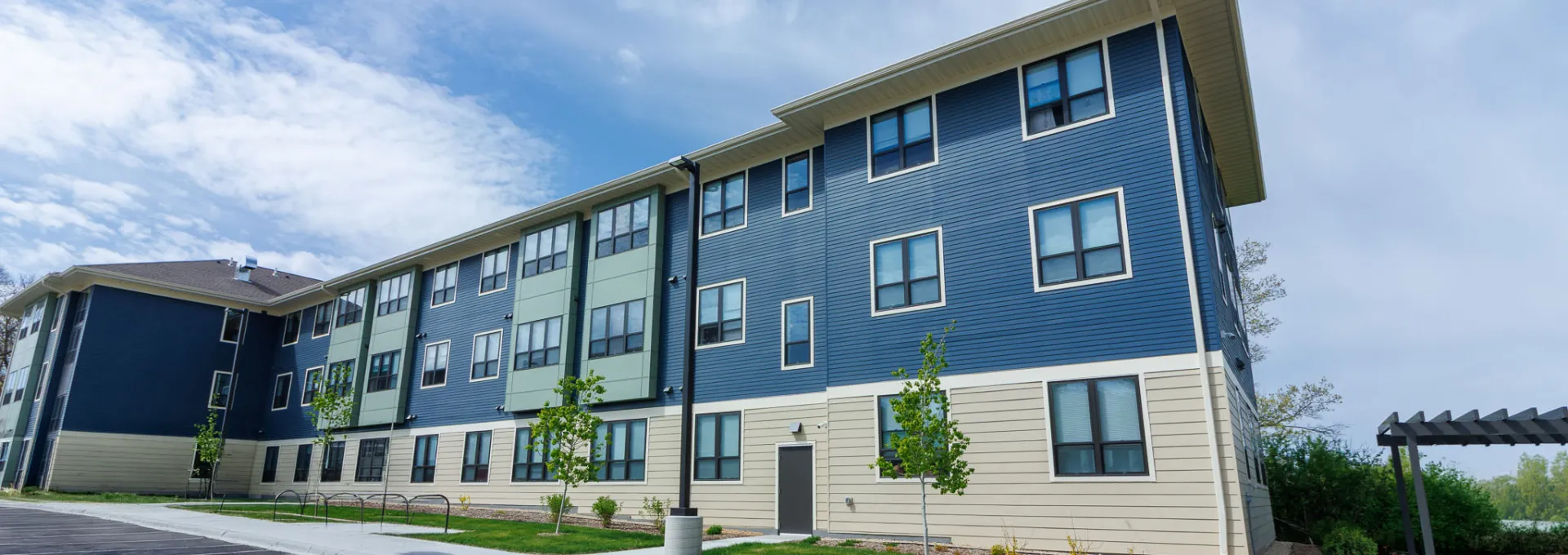 Trailside apartments building
