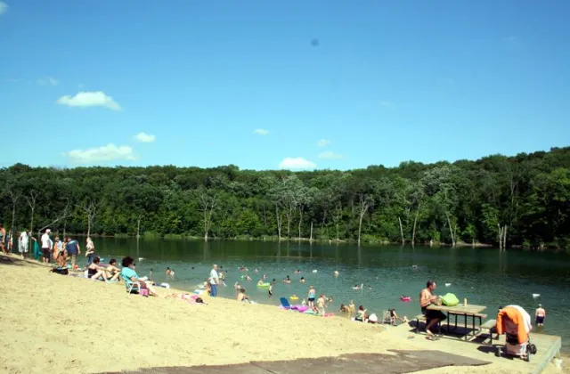 Swimming at Chester Woods