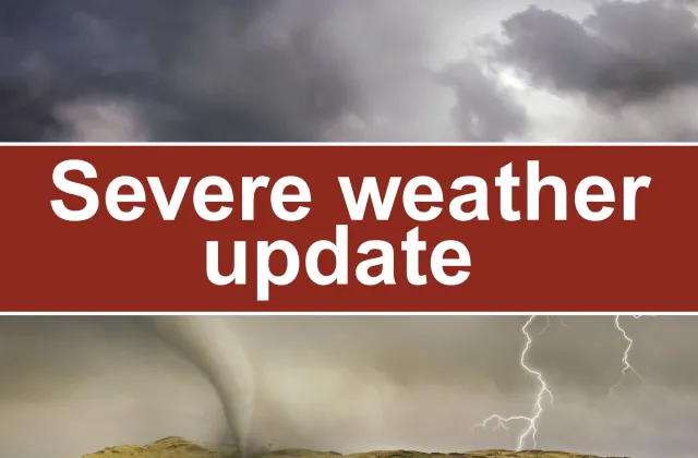 Severe weather update 