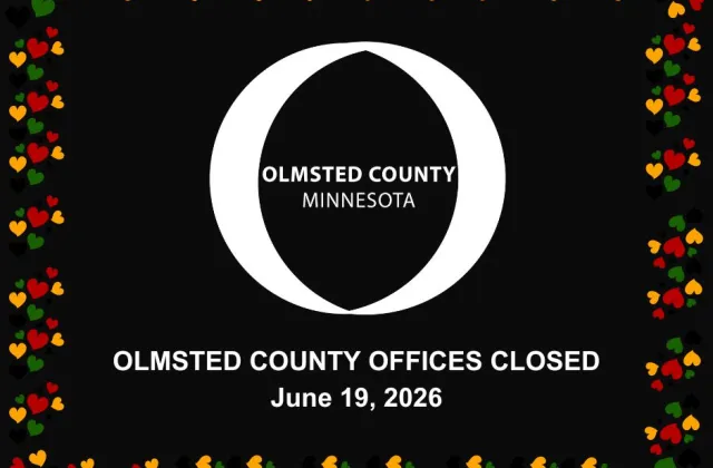 Olmsted County offices closed Friday, June 19, 2026