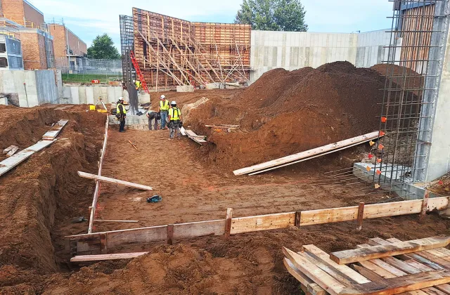 Monthly construction update: Olmsted County’s new Materials Recovery Facility (MRF)