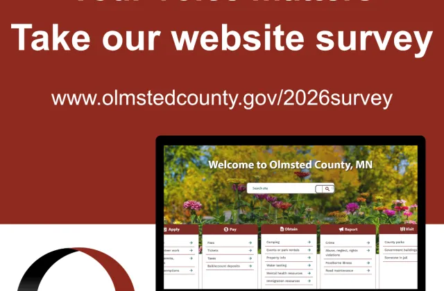 Olmsted County website survey is live – Participate by November 20! 