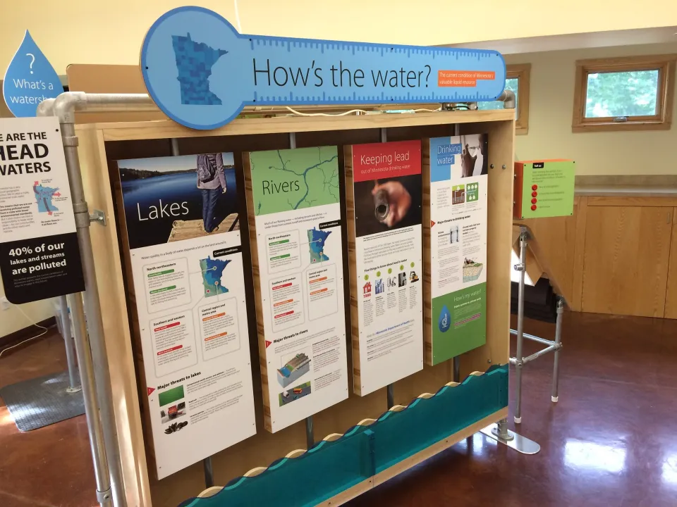 We are water exhibit