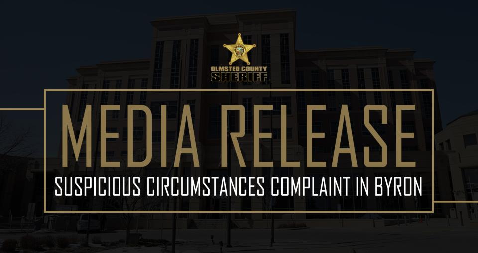 Sheriff's Office Media Release Graphic