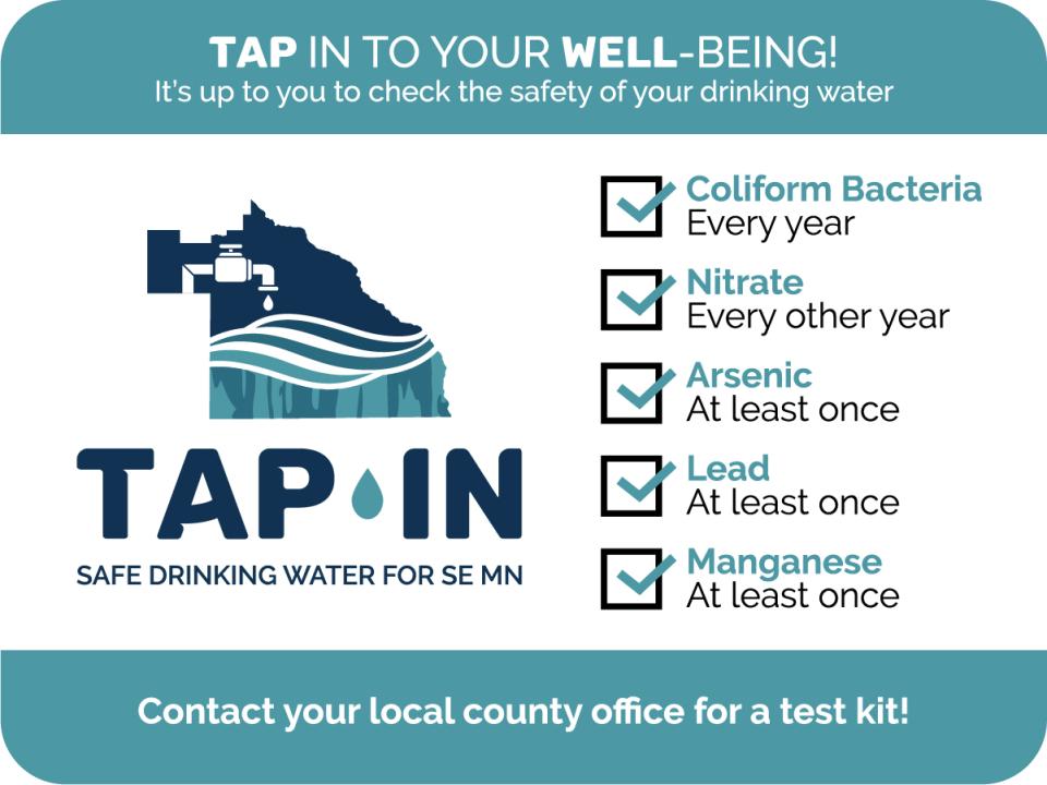 Tap in test frequencies for wells