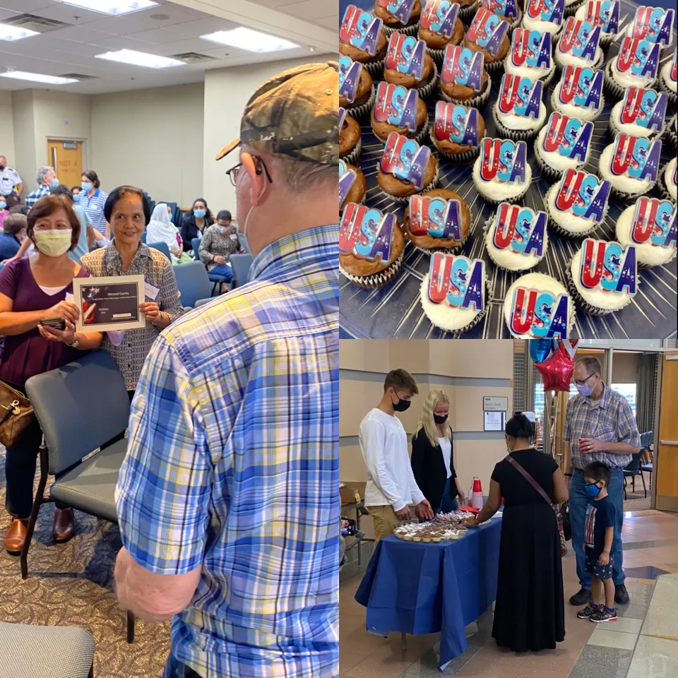 Citizenship Day Celebration at Olmsted County Government Center