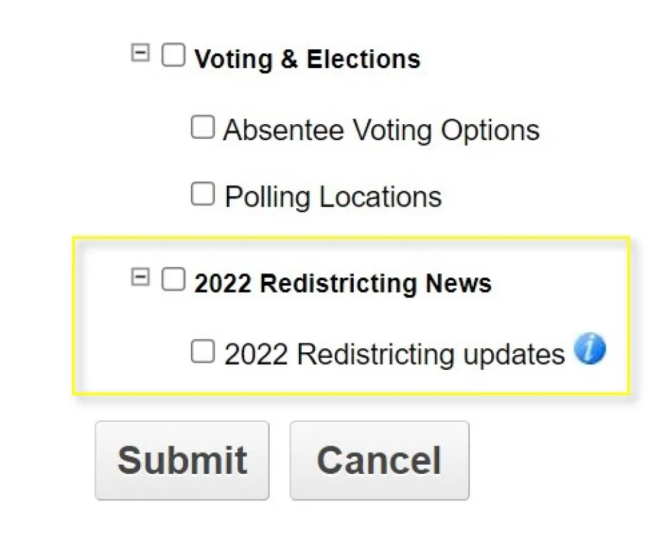 2022 redistricting news