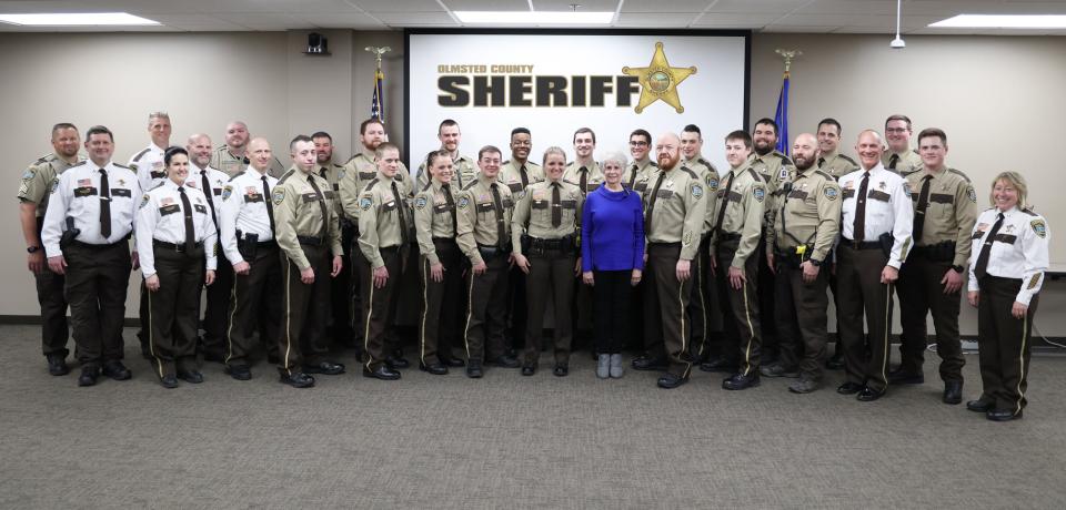 Sheriff's Office staff at 2022 Spring Awards 