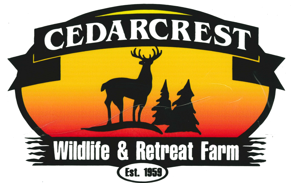 CedarCrest Wildlife and Retreat Farm Logo
