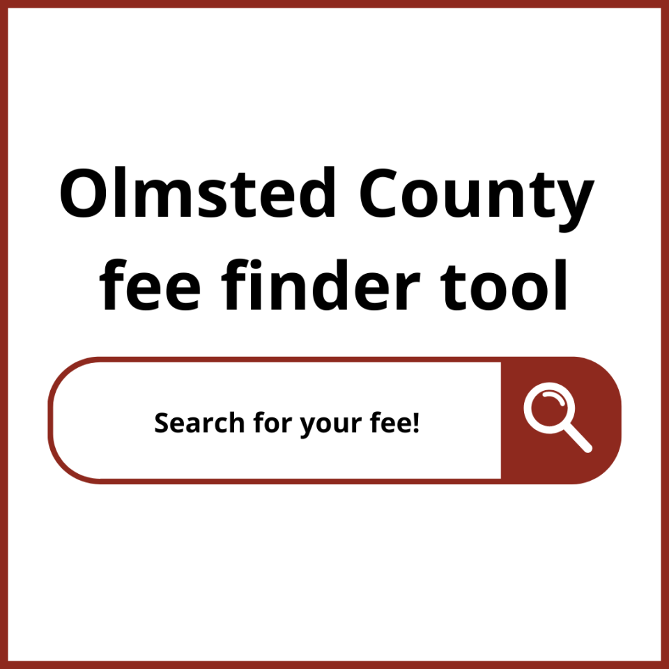 New fee finder tool available for Olmsted County residents