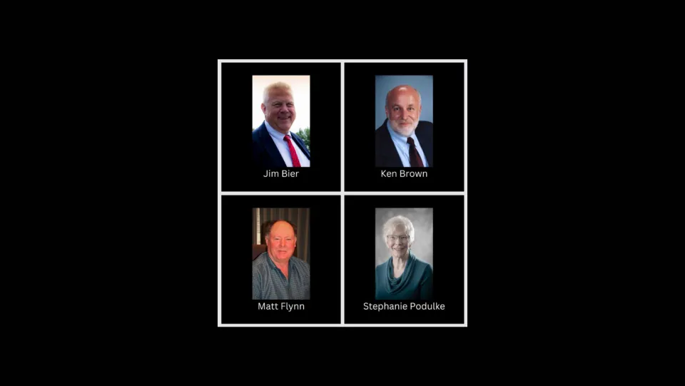 Invitation to attend November 15 celebration to honor retiring Olmsted County commissioners