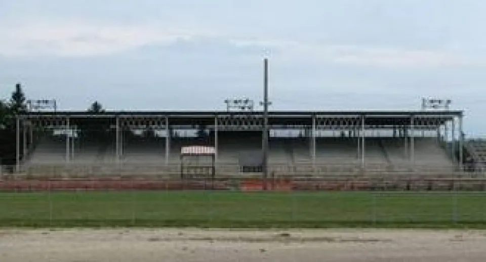 grandstand at Graham Park