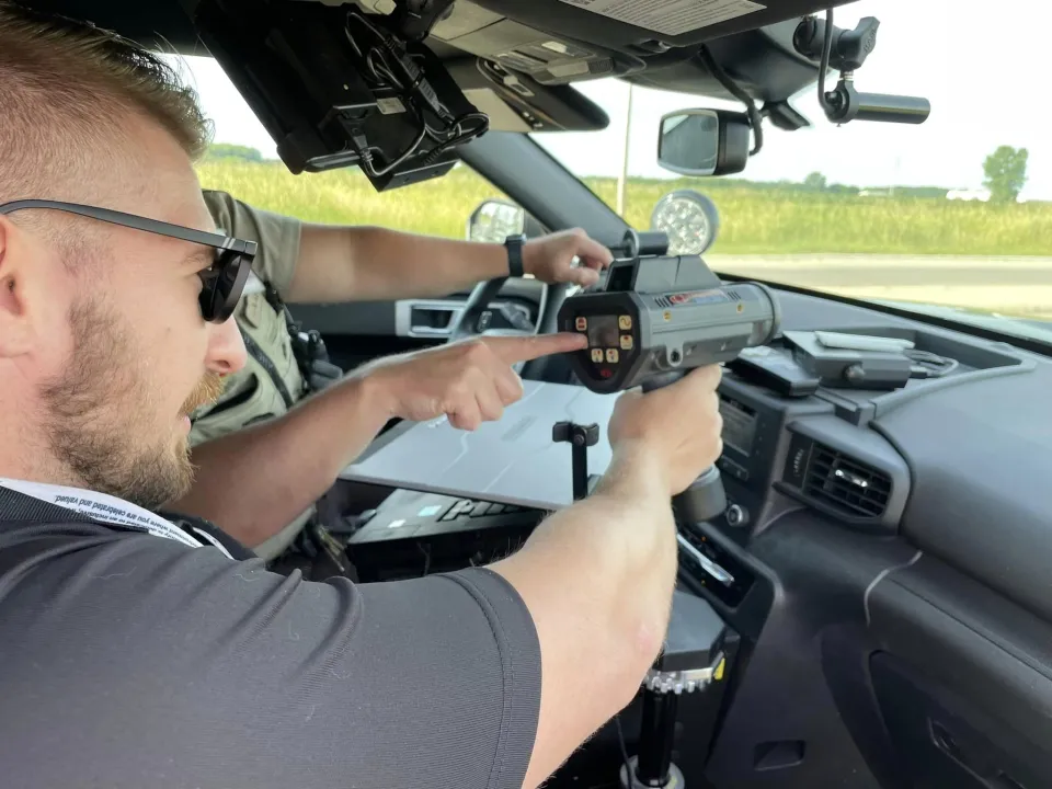 Sheriff's Office Intern Working
