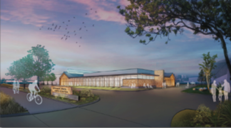 Graham Park Exhibition Center rendering