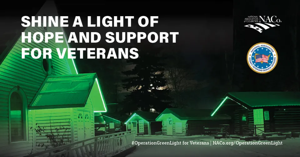 Shine a Light of Hope and Support for veterans