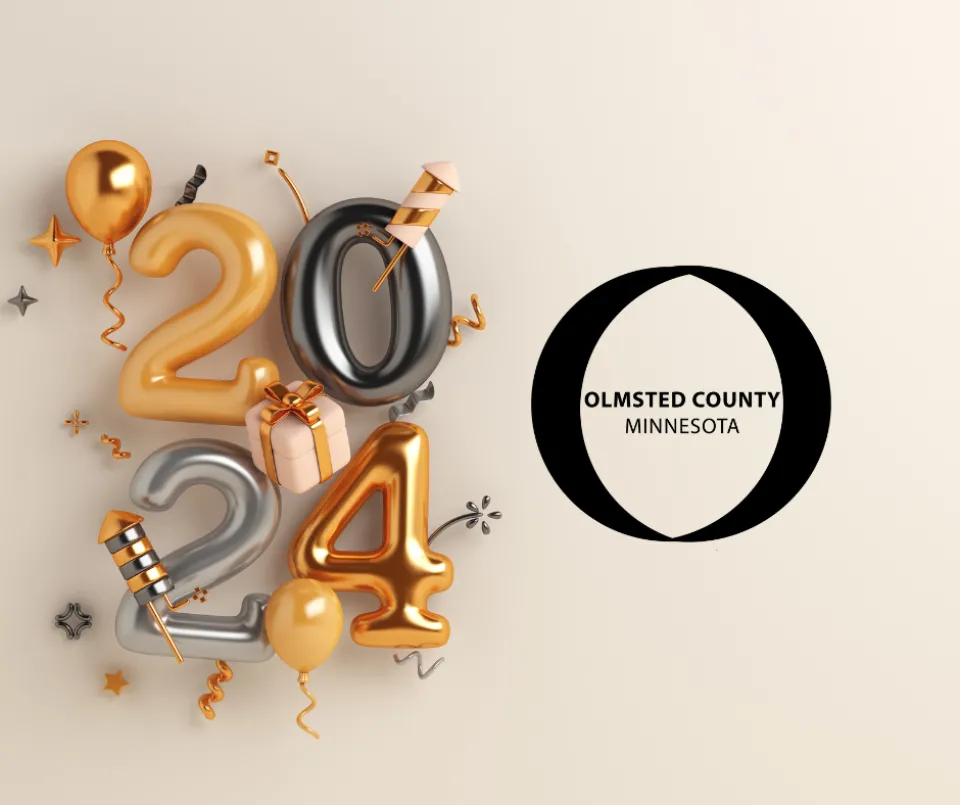 Olmsted County offices closed Monday, January 1, 2024
