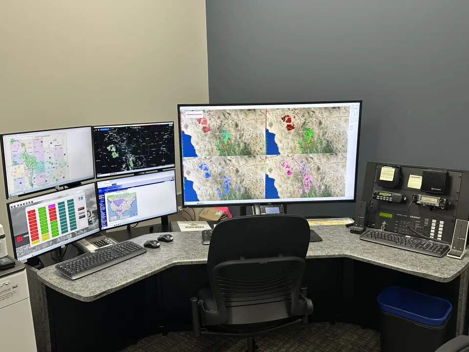 New Weather Room at Training Center