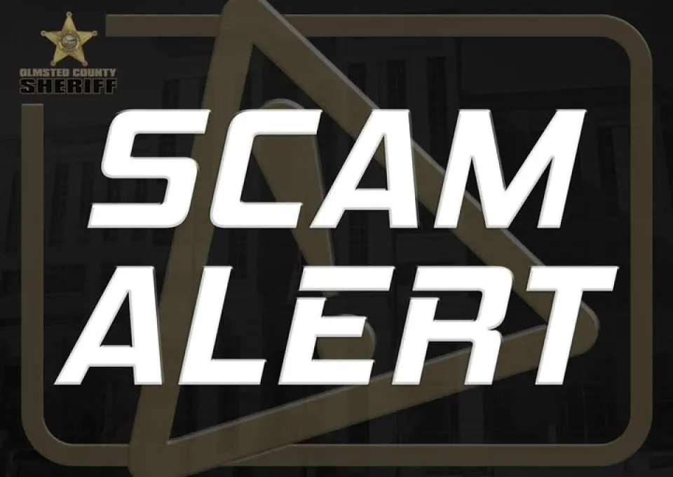 Graphic that says Scam Alert
