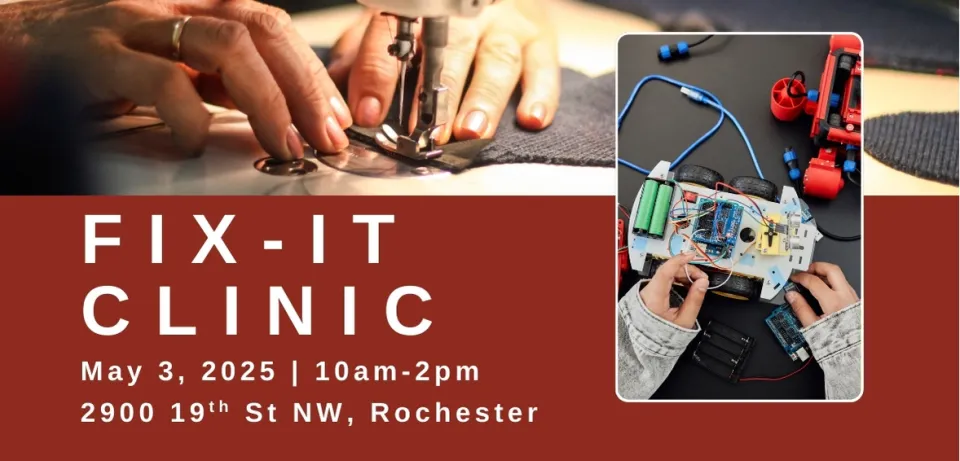 Promotion for Olmsted County Fix-It Clinic