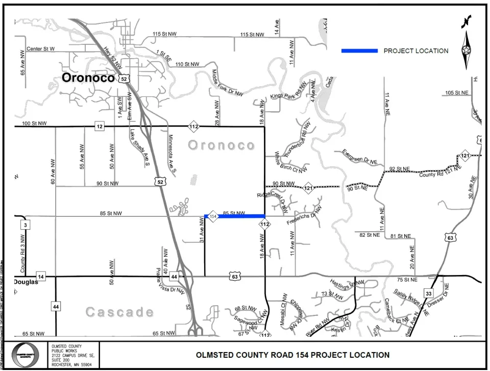 Road work map