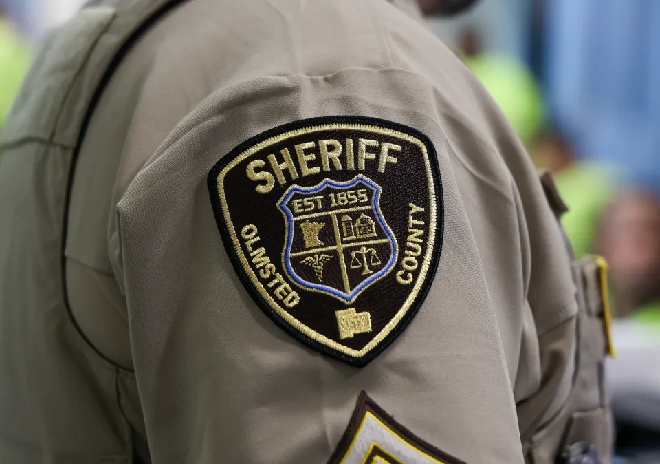New Sheriff's Office Patch on a unform of a working deputy