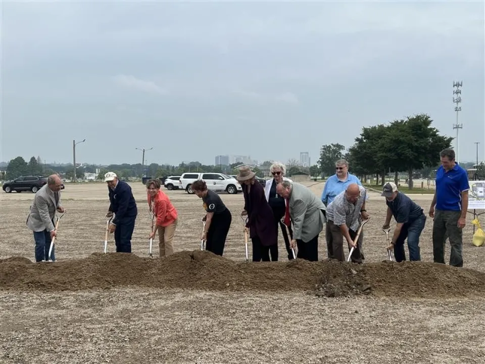 Olmsted County breaks ground on future Graham Park exhibition center