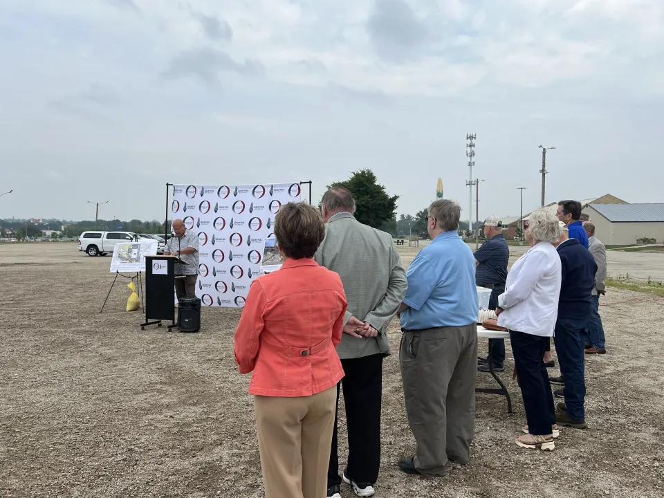 Local legislators attending Graham Park exhibition center groundbreaking event