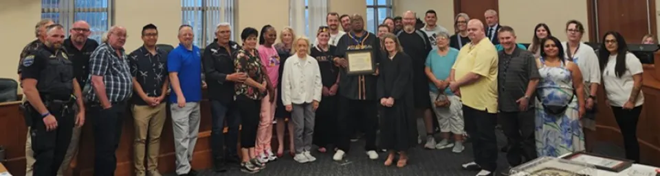 Sheriff's Office Drug Court Group Photo