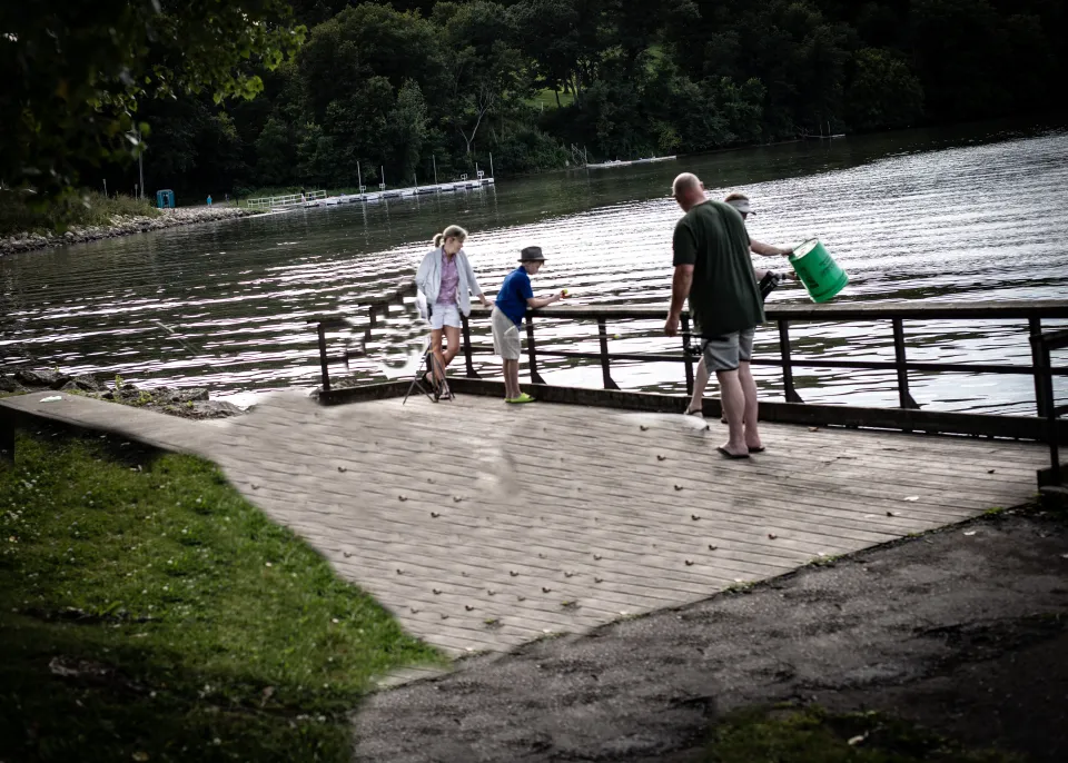 Construction begins at Lake Zumbro Park on October 15 