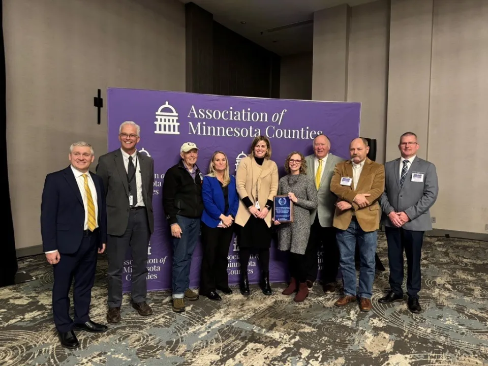 Southeast Minnesota counties honored with County Achievement Award for regional public health innovation 