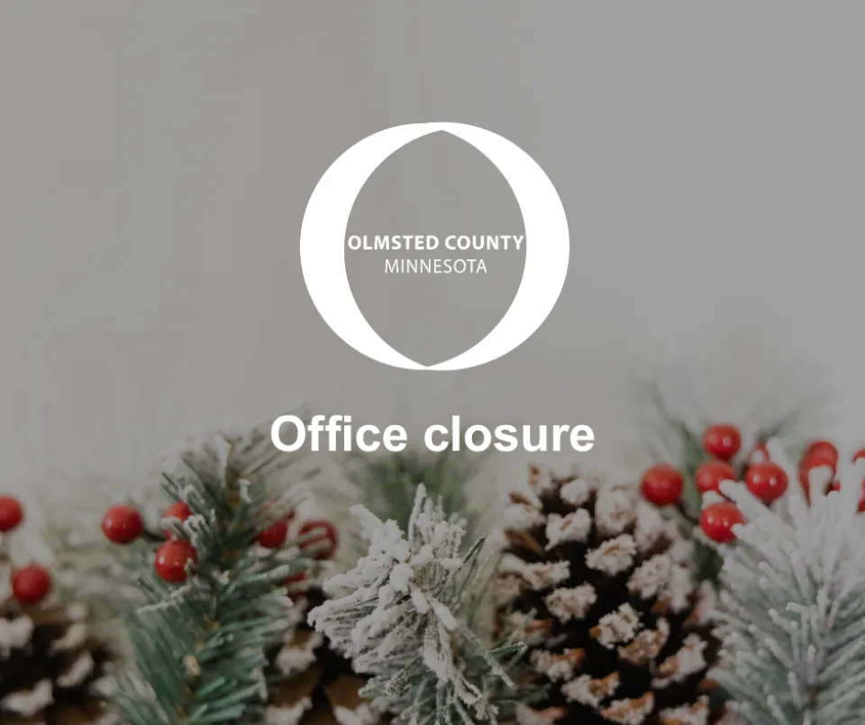Olmsted County offices closed December 24–25, 2025