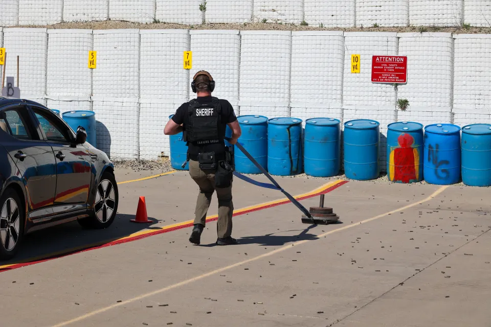 Sheriff's Office members training