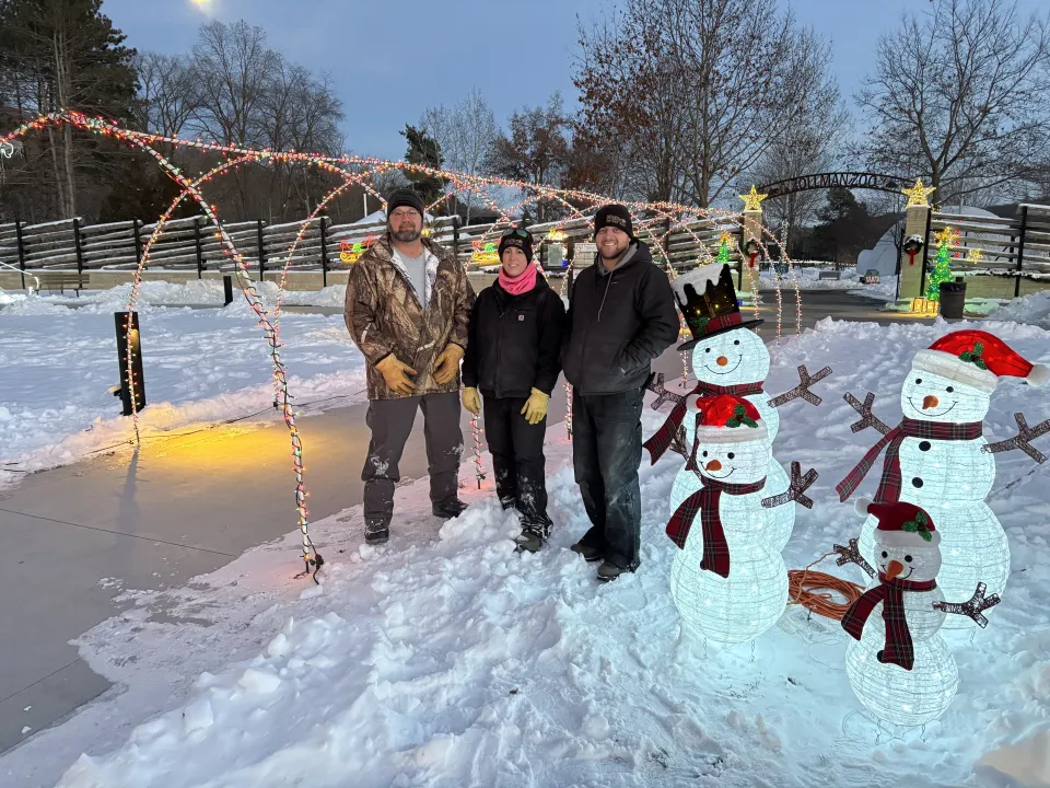 Sheriff's Office STS crew leaders at ZooDazzle in 2025