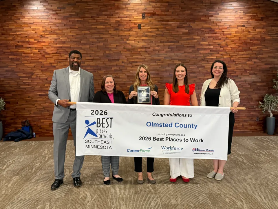 Olmsted County named a 2026 Best Place to Work!