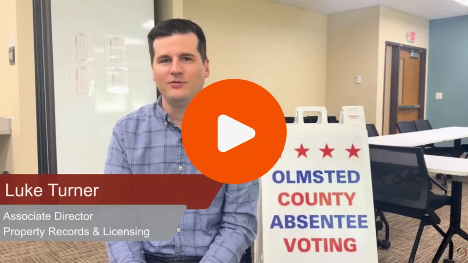 YouTube thumbnail of absentee voting video
