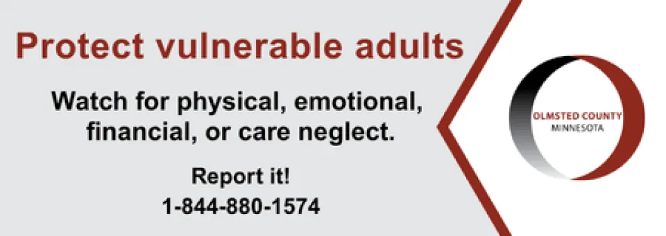 Vulnerable adults billboard graphic