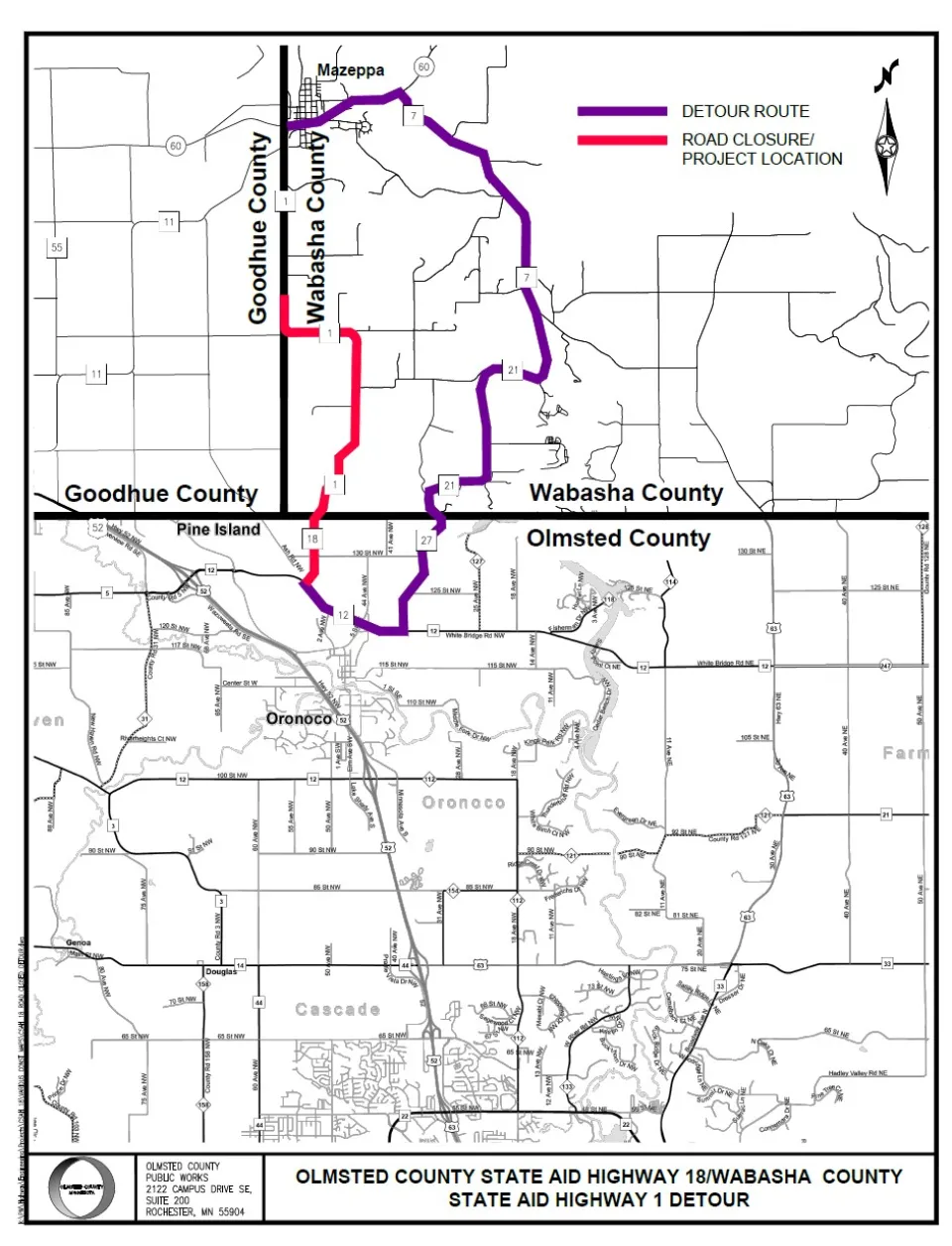 reconstruction project location 