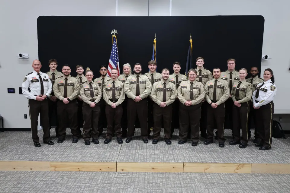 Olmsted County Sheriff's Office new hire group 