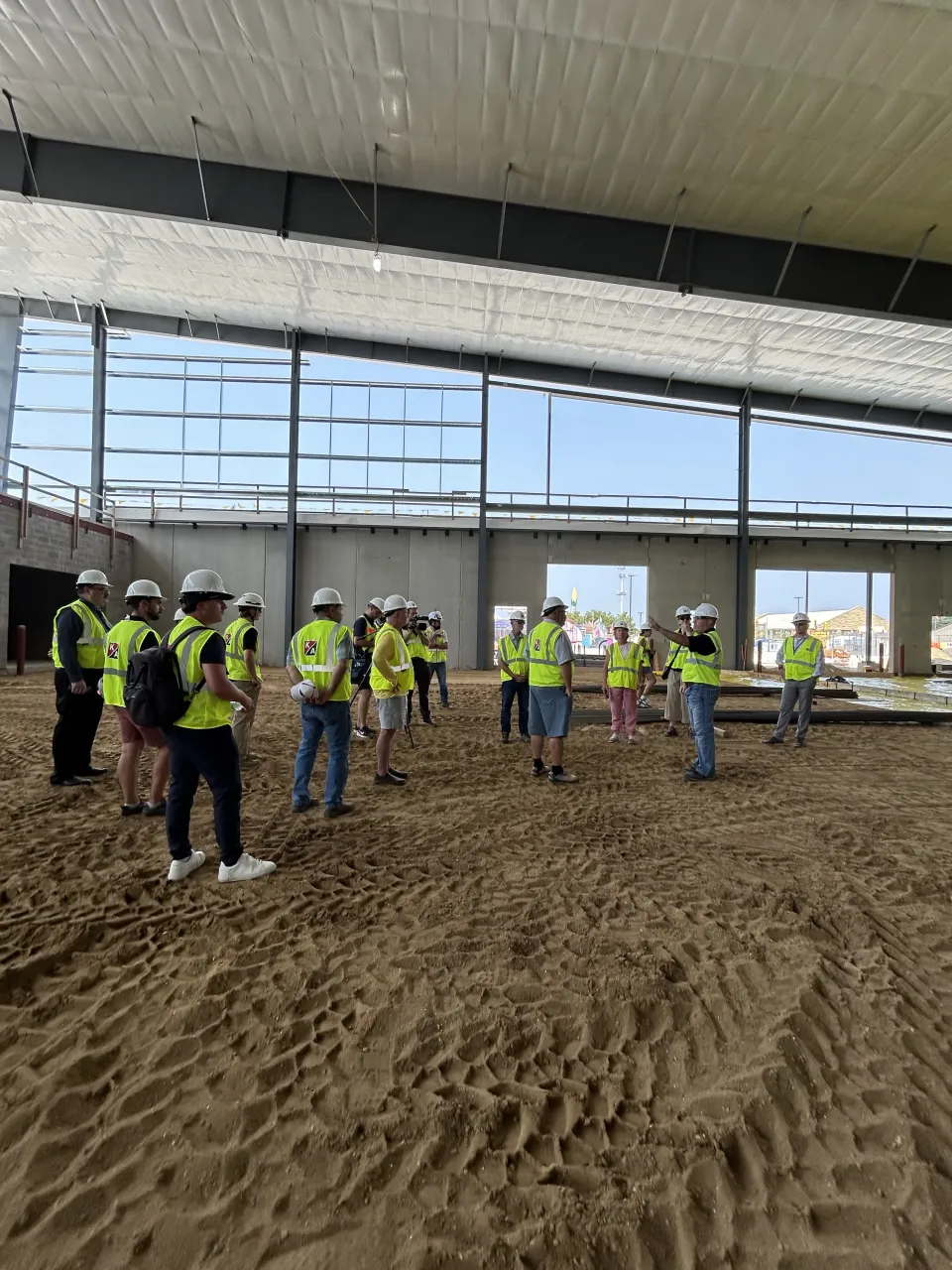 Olmsted County Board touring exhibition center
