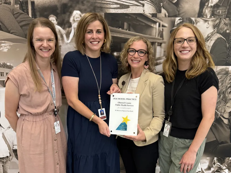 Olmsted County Public Health Services receives national recognition