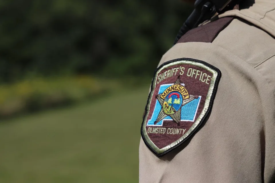 Sheriff's Office uniform patch on sleeve
