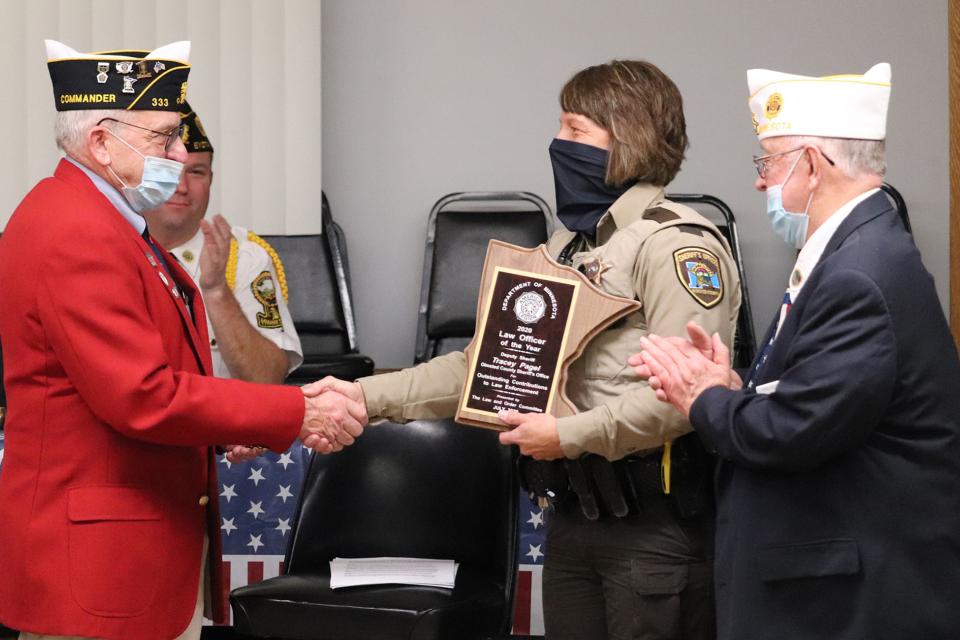 Deputy Tracey Pagel Receives Law Enforcement Officer of the Year