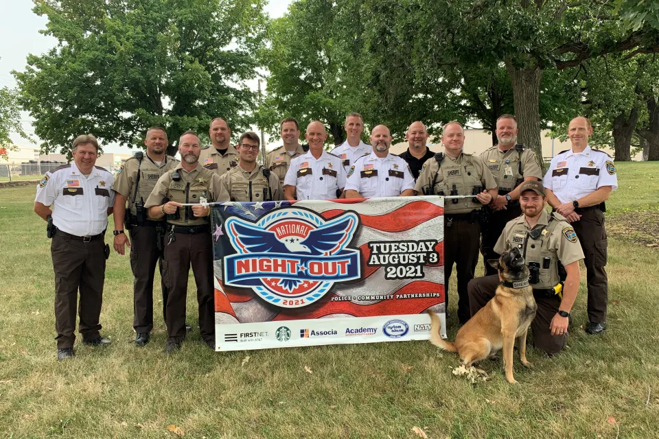 Sheriff's Office National Night Out Group Photo