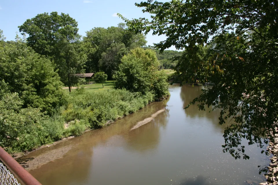 River at Main Picnic Area at Oxbow Park