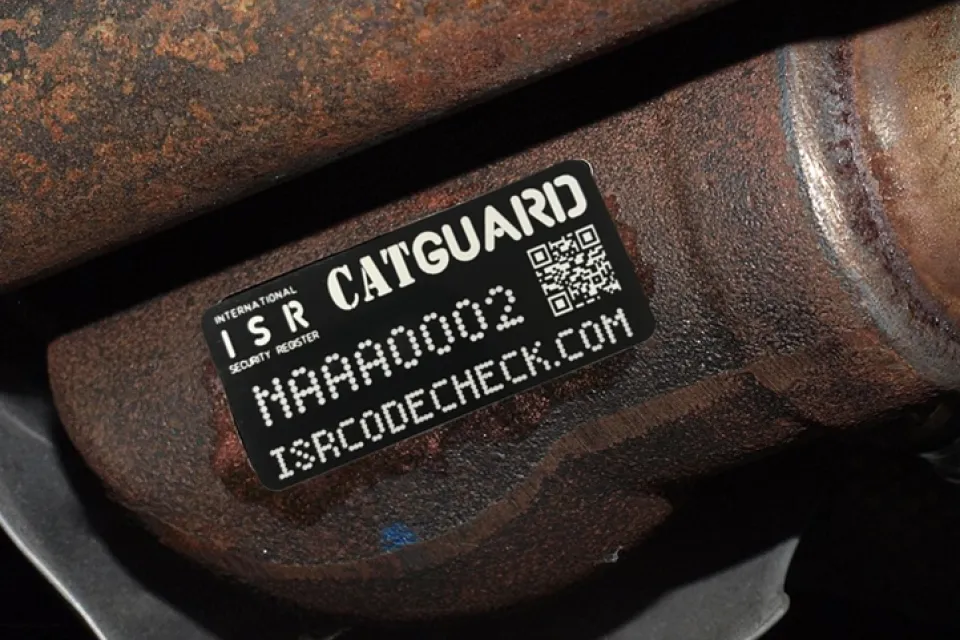 Catalytic Converter Label
