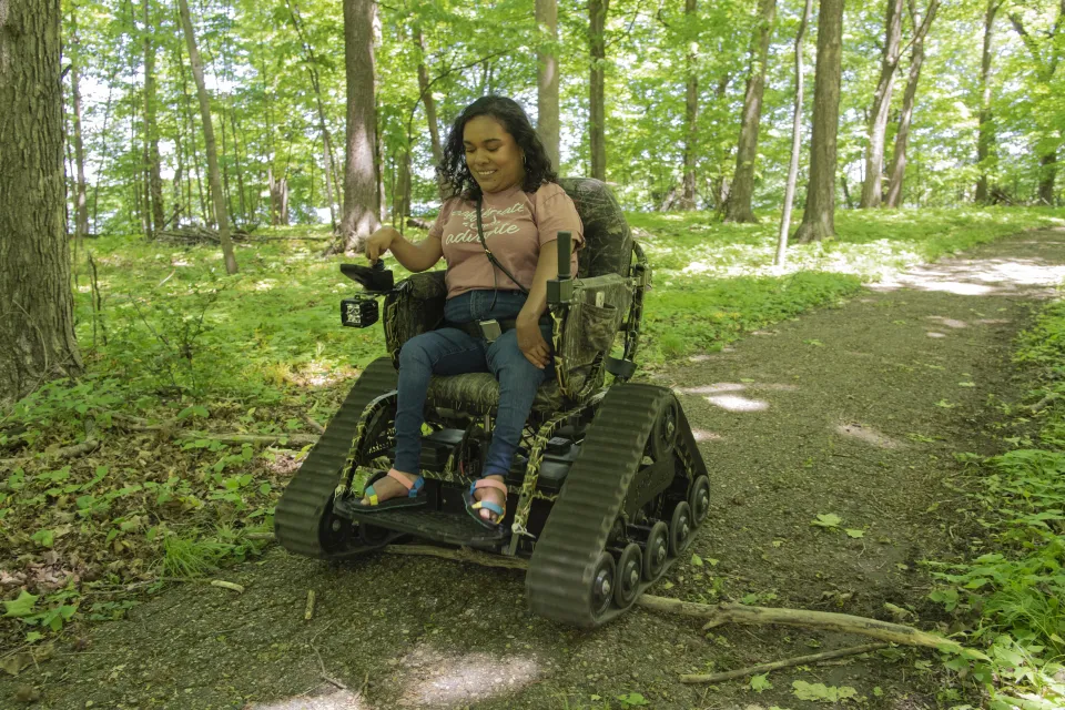 Action Trackchair, Photo from MnDNR