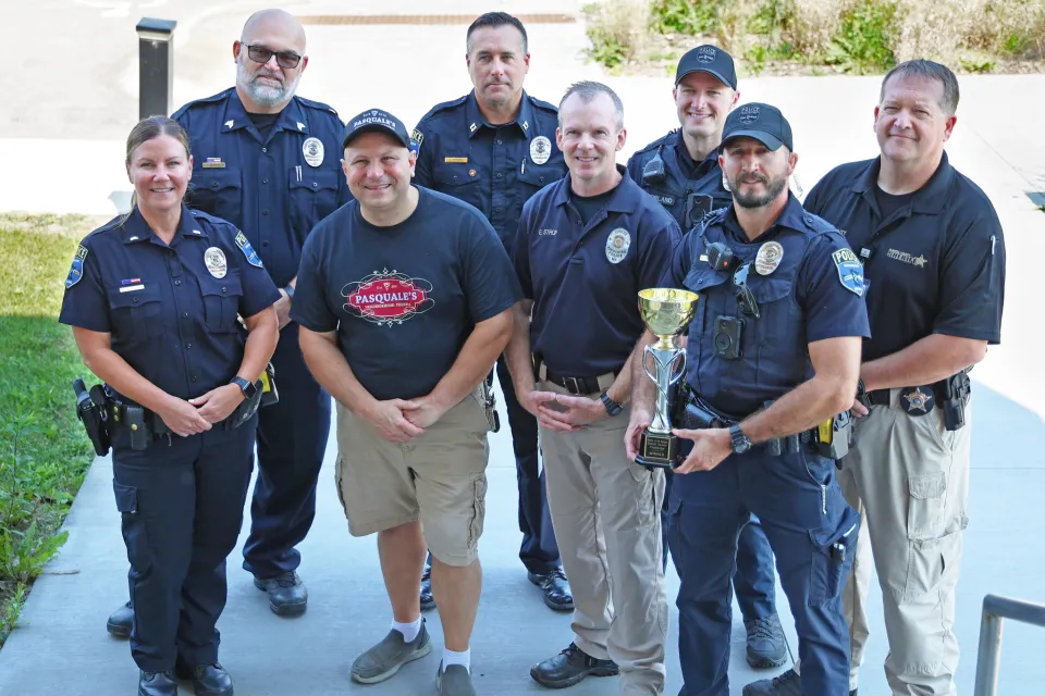Sheriff's Office group photo with Rochester Police Department