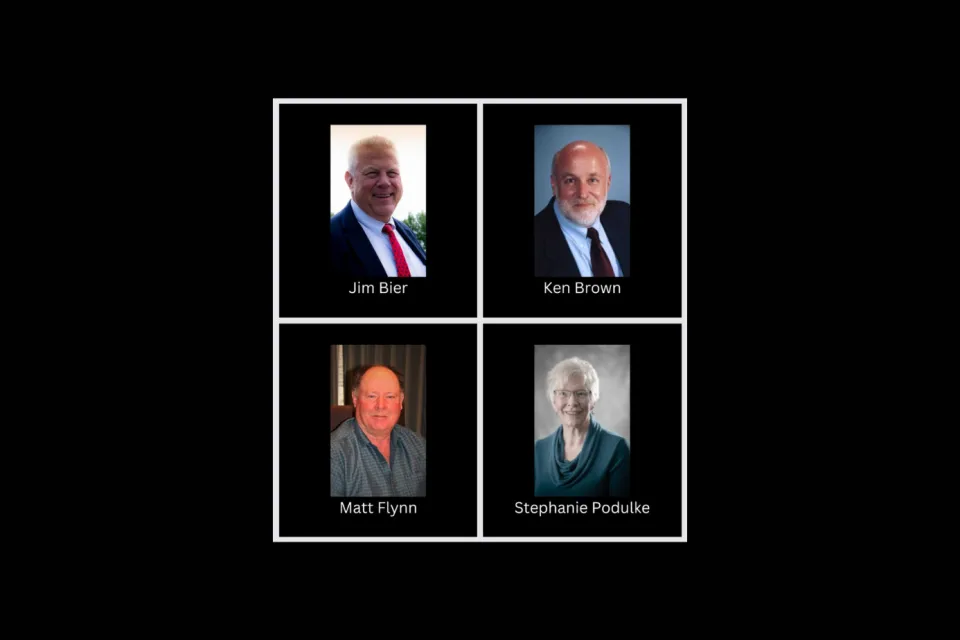 images of 4 commissioners